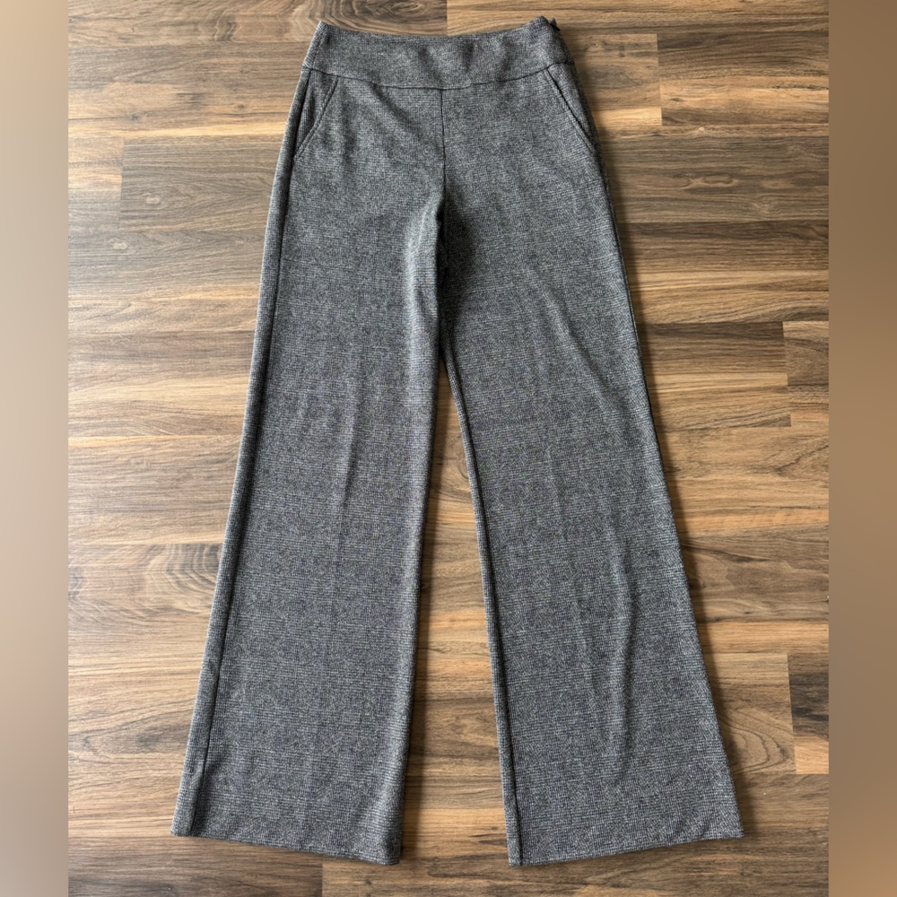 CAbi bond flare trouser pants houndstooth 3740L sz 8